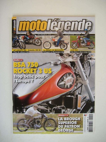 Moto legende 252 - 252, 750