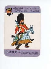 JEU de CARTES TINTIN 1962 JEU