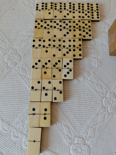 Ancien jeu dominos - dominos, en