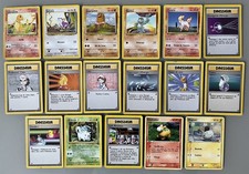 Lot de 17 Cartes pokémon