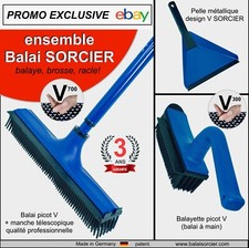 Kit Balai magique SORCIER caoutchouc High-tech picot V. Hygiénique Qualité Pro