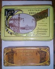 Boîtes En Métal Bergamote De Nancy