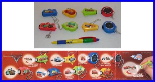 Set mini projecteur cars - 8,
