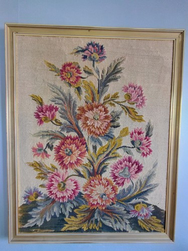Tapisserie murale motif floral