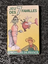 Ancien Jeu De 7 Familles Des Jardiniers De France complet