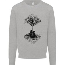 Sweat À Capuche Pour Homme Guitariste Tree & Roots