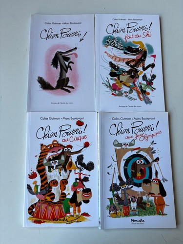 Lot livres série chien - série,