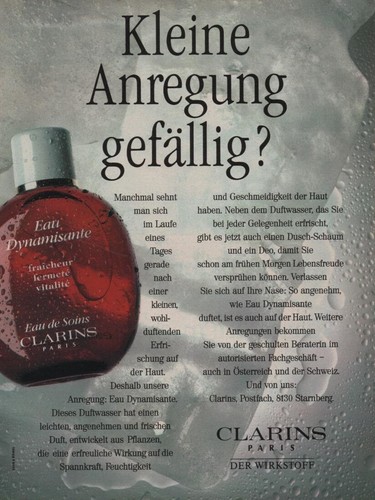 Publicité papier parfum - papier,