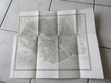 PARIS RARE PLAN 19 ème SIECLE