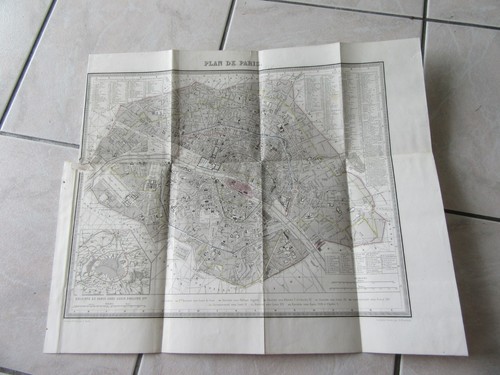 Paris rare plan ème siecle - 19,