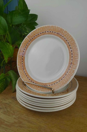 Lot assiettes à dessert - 8,