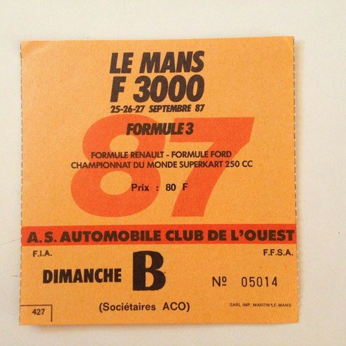 Billet mans f3000 - billet,