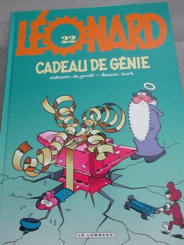 Léonard cadeau de - bd,