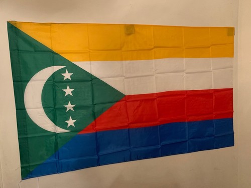 Drapeau comores comorien - drapeau,