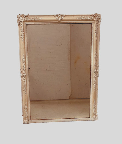 Miroir louis xvi patine - miroir,