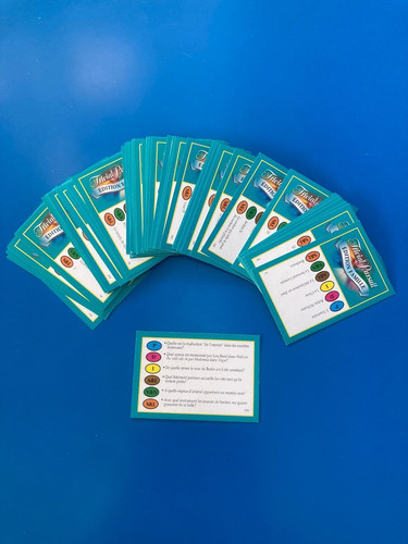 Trivial pursuit lot - 50, cartes
