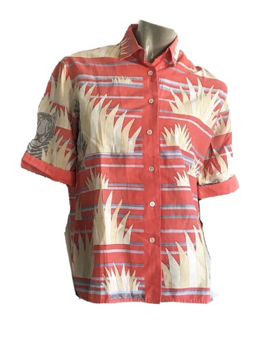 Chemise vintage hermes tigre - vintage, "tigre