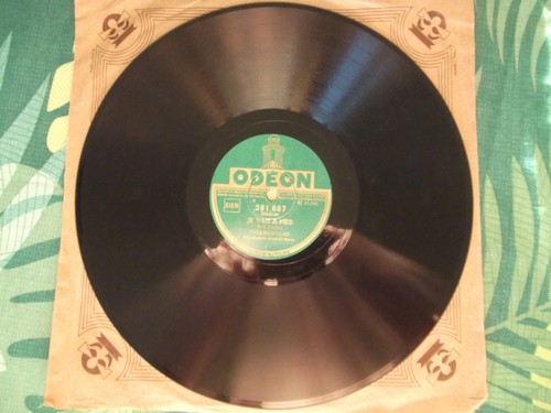 Disque odéon 78t - disque,