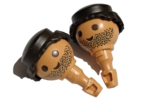 Playmobil têtes perruques - tÊtes,
