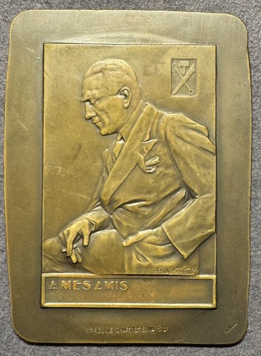 Médaille belge autoportait - médaille,