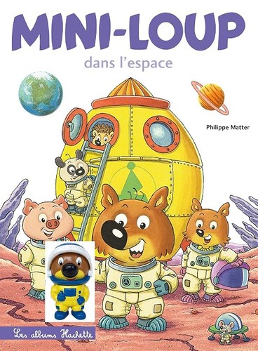 Mini loup dans espace 1 - dans, l'espace