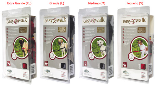 Harnais laisse easy walk chien - laisse,