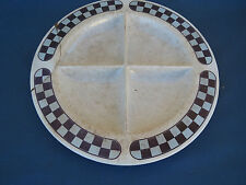 ANCIENNE ASSIETTE A COMPARTIMENTS "LUSTUCRU" - ANNEES 20/30 publicité ancienne