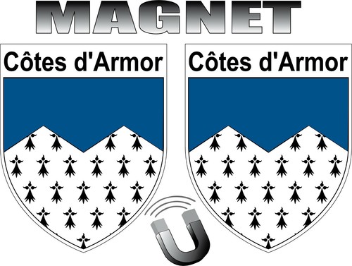 Magnet forme écussons - forme,
