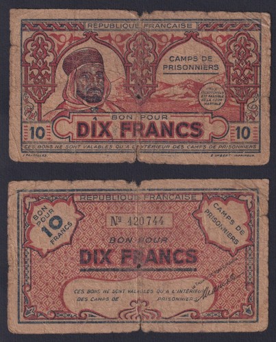 Billet algerie tunisie - algerie/tunisie, 10