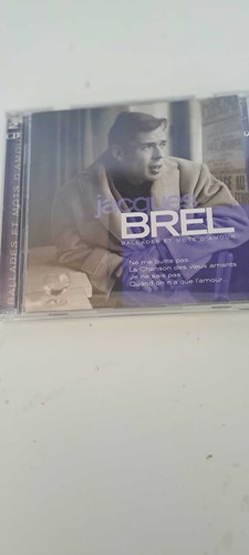 Double jacques brel - cd,