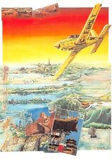 Postcard Illustration DANIEL AUTHOUART Pékin Paris Edit ART PHOEBUS n1