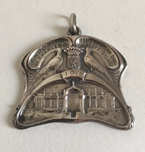 Rare medaille pendentif 1911 - medaille,