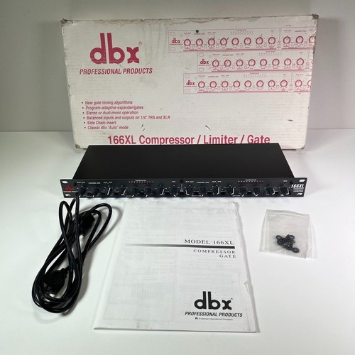 Dbx 166xl dual channel - dbx,