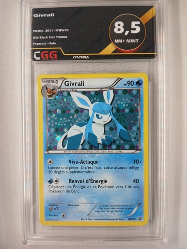 Carte pokémon givrali bw - carte,