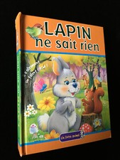 ¤ Livre illustré pop-up (pop hop) - LAPIN NE SAIT RIEN - éd. Piccolia 2005 - 3D