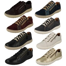 Baskets À Lacets Clarks Nalle Pour Femmes