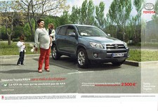 Publicité Advertising 107  2009   nouveau Toyota RAV 4    4x4 (2p)