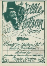 Willie Nelson 1979 Palladium