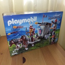Playmobil Knights 9341: Char De Combat Avec Baliste Et Nains/ Neuf Et Scellé