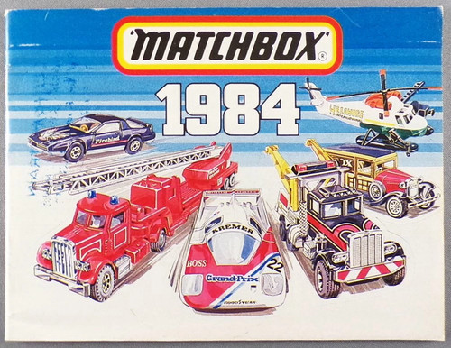 Matchbox catalogue 1984 - matchbox,
