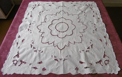 Nappe vintage recouverte - , de