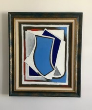 CADRE + Tableau peinture huile - Abstrait  contemporain  Art moderne