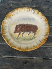 Assiette Décorative SANGLIER