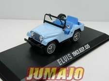 FIL17 voiture 1/43 GREENLIGHT ELVIS Jeep CJ5 1963