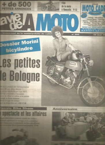 Vie moto n 205 - vie, la