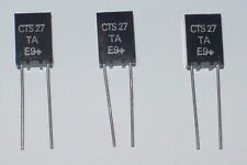 Lot de 3 condensateur tantale solide CTS27 : 3 x 10µF 25V Tekelec Airtronic