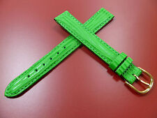 BRACELET DE MONTRE VERT 13 MM