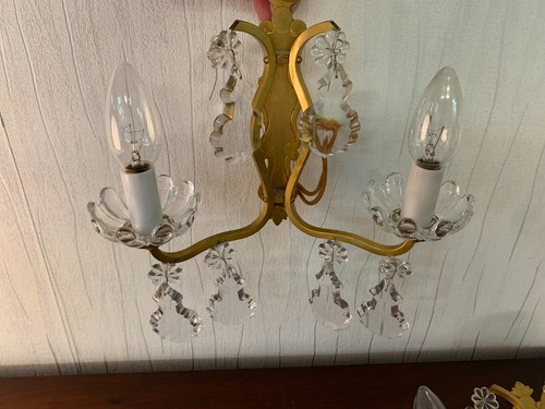 Applique bronze cristal - applique, de