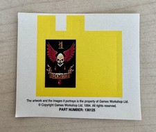 Warhammer 40k Blood Angels Damnator Destructor Banners Stickers Redemptor 136125