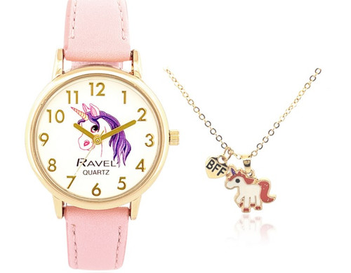 Montre licorne ravel rose - montre,